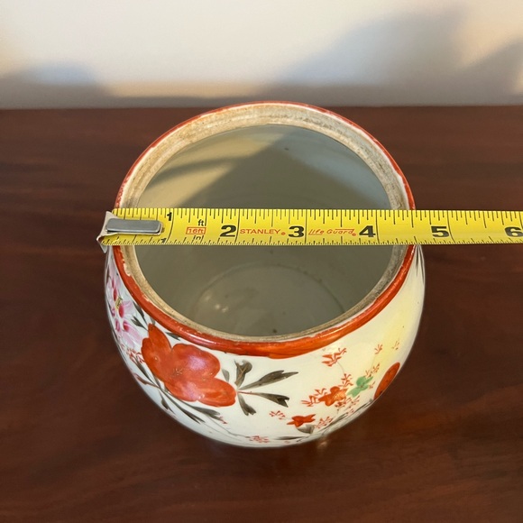 Vintage Handpainted Chinese Cachepot - Picture 7 of 7